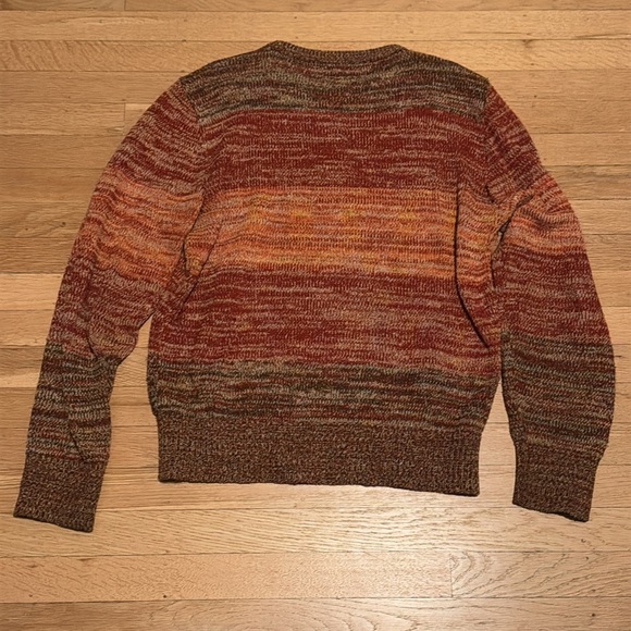 Vintage Rustic Sunset Knit Sweater - Picture 3 of 3
